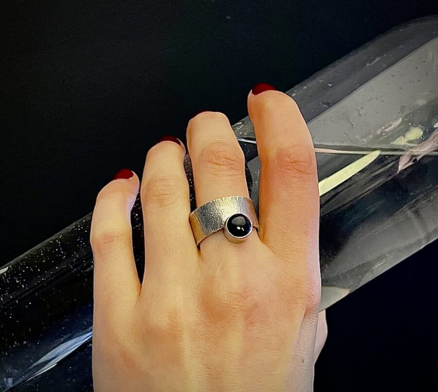 Vintage Ring Sterling Zilveren Ring Trouwring Verlovingsring BlackFriday Gift Originele Hand Onyx Zilveren Ring Sieraden Ringen Statementringen Gouden Ring 